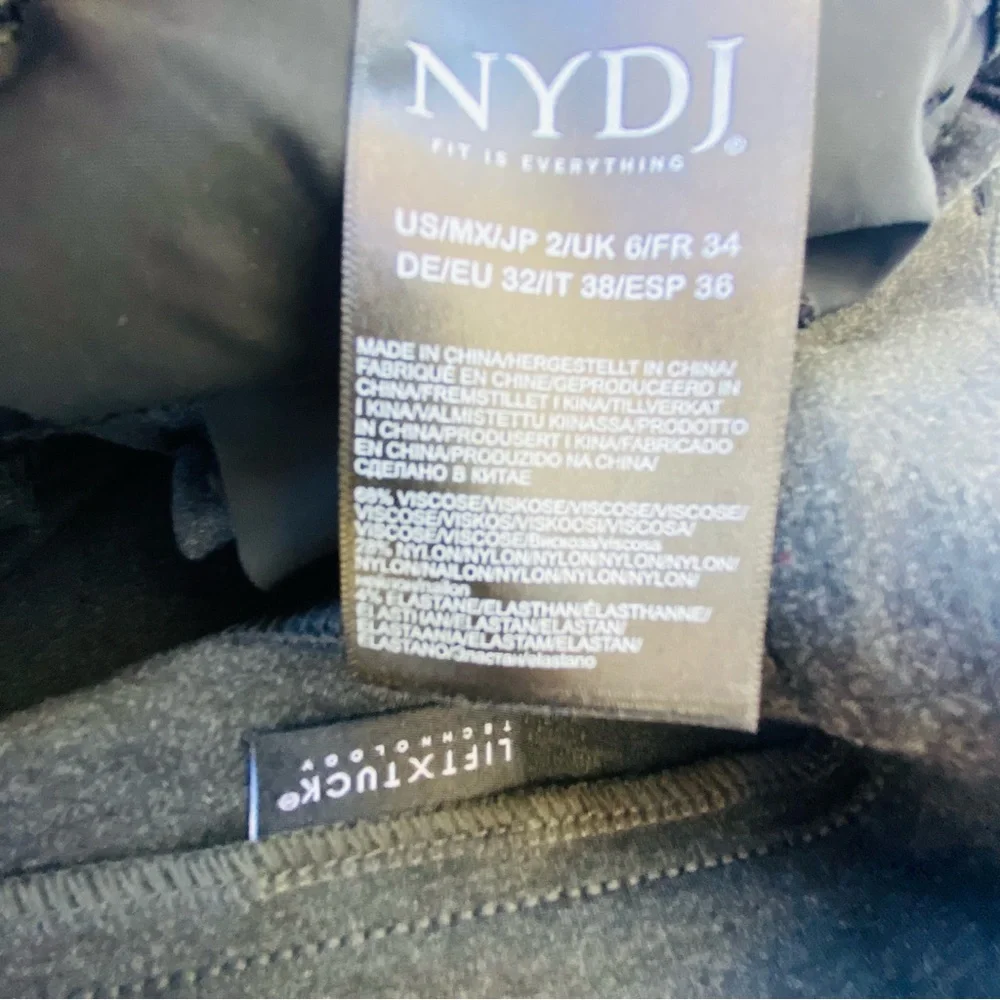 NWOT NYDJ Sculpt Her Lift and Tuck Marilyn Straight Leg Pants size 2 26 - Picture 9 of 14